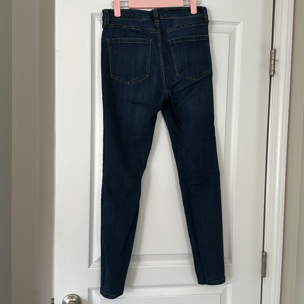 Liverpool 8/29 High Rise Dark Indigo Jeans - Picture 4 of 7